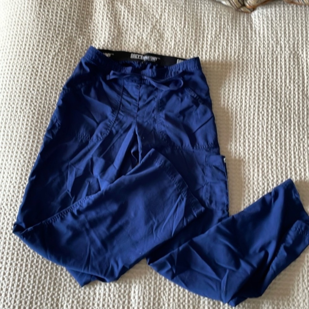 Greys Anatomy Navy Blue Scrub Pants